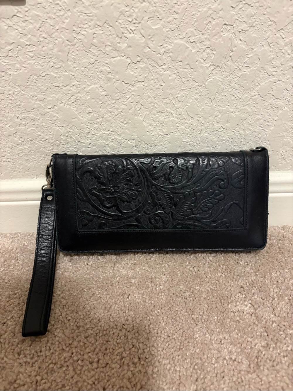 Crimson Willow Black Mega Wallet